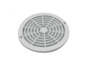 Linxor - grille bonde de fond ronde pour piscine - diam 18,5 cm - blanc EGK1633