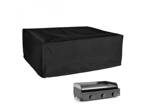 Linxor - housse, bâche de protection pour plancha, imperméable, anti uv - 60 x 50 x 25 cm - noir EGK2902