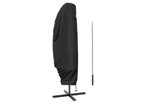 Linxor - housse de protection imperméable et anti-uv pour parasol déporté - 265 x 40 - 70 - 50 cm - noir EGK2059