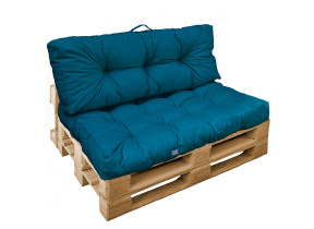 Linxor - kit de coussins pour palette capitonnés - bleu azur EGK2191
