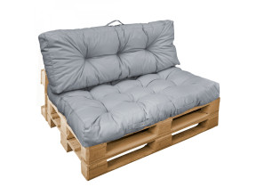 Linxor - kit de coussins pour palette capitonnés - gris clair EGK2193