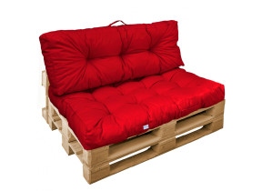 Linxor - kit de coussins pour palette capitonnés - rouge EGK3057