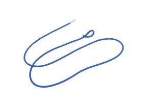 Linxor - lot de 10 tendeurs cabiclic - 1 embout et 1 boucle - 120 cm - bleu EGK2010