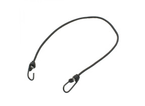 Linxor - lot de 10 tendeurs sandows élastiques avec 2 crochets - 100 cm - noir EGK1599