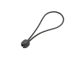 Linxor - lot de 10 tendeurs sandows élastiques avec boule - 20 cm - noir EGK1602