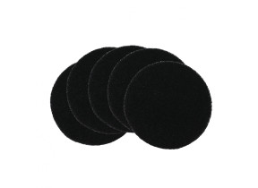 Linxor - lot de 5 filtres à charbon actif pour composteur, poubelle à compost - rond EGK3341
