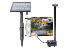Linxor - pompe à eau solaire pour fontaine, bassin ou jardin... avec câble de 5m EGK10