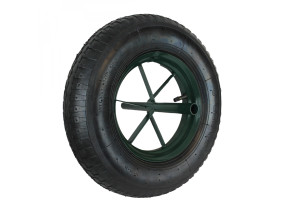 Linxor - roue gonflable pour brouette 36.5 x 8 cm - axe 20 mm EGK1059