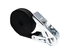 Linxor - sangle d\'arrimage à cliquet - 25 mm x 5 m - noir EGK1973