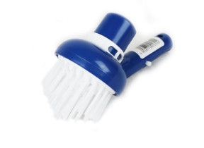Linxor - tête de brosse d\'angles aspirante pour manche standard ou télescopique - bleu EGK911
