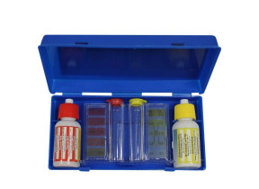 Linxor - trousse d\'analyse liquide pour ph, chlore et brome EGK799