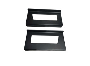 Lot de 2 accoudoirs gauche + droit gris foncé fza00408set-dar pour racine 064FZA00408SETDAR