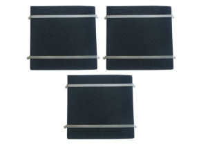 Lot de 3 filtres à charbon (240x220mm) 74X0998