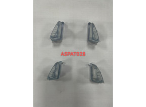 Lot de 4 embouts plastique pour pieds aspat028 pour racine 082ASPAT028