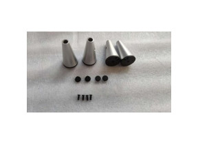 Lot de 4 petits pieds avec patins isolants pièces 20,21,27 hw01110a-20-07 pour racine 541HW01110A2007