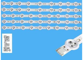 Lot de 5 barres avec 9 leds bms dled0.36a 23287960