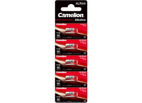 Lot de 5 piles alcalines 4lr44 6v (sans mercure) 12050544