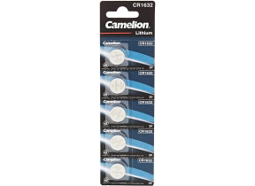 Lot de 5 piles bouton au lithium cr1632 13005632