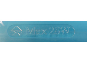 Lumière couvercle 28w 125709