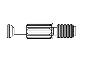 Metal goujon / goujon en metal 208HARDB