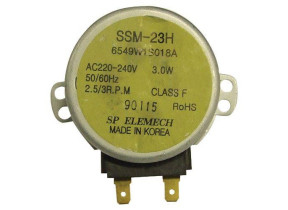 Moteur de plateau (220/240v 45ma 3w 2p.2.5/3rpm) 6549W1S018A