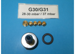 Nozzles ensemble g30/g31 4p + gp 254258