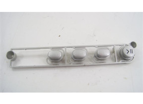 Option bouton (4) argent indesit ecotime C00272917