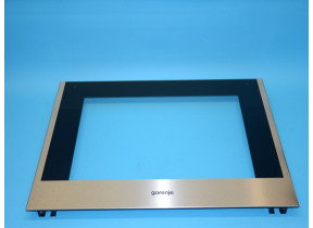 Oven porte glass 6-8 9005/vz065 glu fs 655327