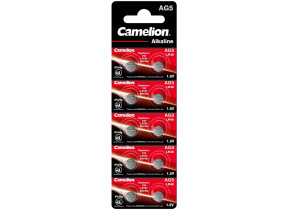 Pack de 10 piles camelion alcaline ag5 /lr48/lr754/309/39 (0% mercury/hg) 12051005