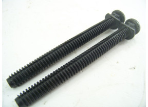 Pied réglable plastique h=140mm noir C00092822