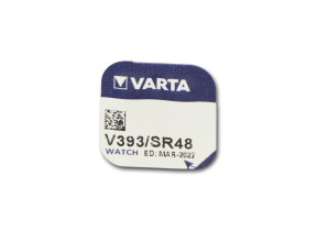 Pile montre argent v393 sr48 1.55v 393101111