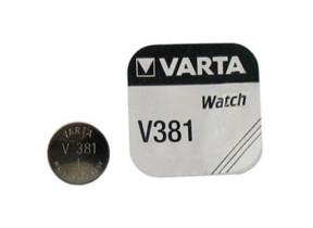 Pile oxyde argent pour montres v381 (sr55) sr1120sw 1,55v 381101111