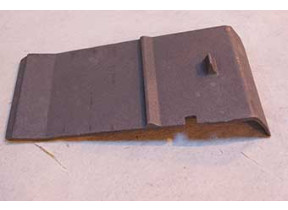 Plaque arrière de foyer 93457828