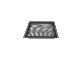 Plaque de cuisson / poêle airfry 35 x 455 x 375 mm, émaillée anthracite 17007163