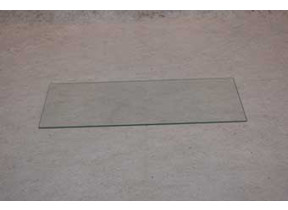 Plaque en verre 470x174x4 610223