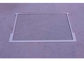 Plaque en verre avec encadrement 163336