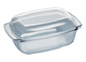 Plat à rotir en verre 5,1 l 17000903