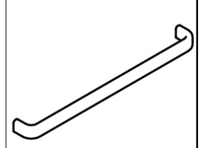 Poignée 2BR247SKY80F