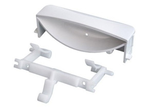 Poignée d\'ouverture blanche 32X1045