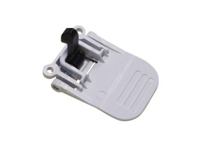 Poignée de hublot grise + doigt en plastique AS0016062