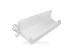 Poignée de porte blanche pour lave-vaisselle 1527150005