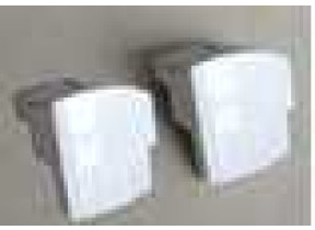 Quad coin plastique x 2 032QUADPC2W