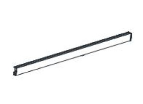 Quad profilé aluminium haut & bas blanc 90 032QUAD201W2TBAP2