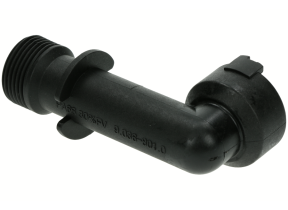 Raccord côté aspiration noir 9.036-801.0