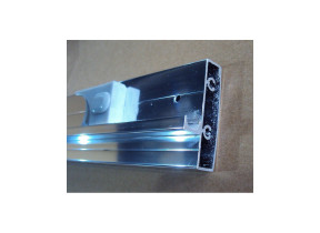Rail aluminium chromé da016 pour racine 221DA016