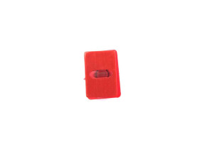 Red signal lamp holder plastic 258300038