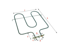 Résistance voute grille 2300 w as6018460 AS6018460