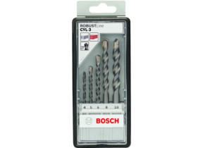 Robust Line CYL-3 Jeu de forets à béton 5 pièces à 4 - 10 mm BOSCH 2607010524