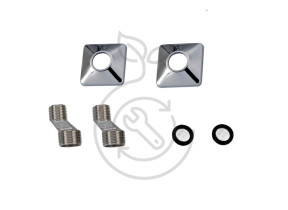 Rosette + kit jambes studio chrome 1388108-001 3321388108001