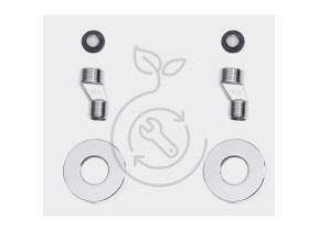 Rosette + rondelle + kit s-leg pour douche/bain hilo am ss 1 471AMSS1